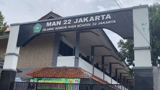 Sekolah MAN 22 Jakarta.