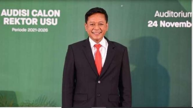 Dr. Muryanto Amin terpilih jadi Rektor USU 2021-2026