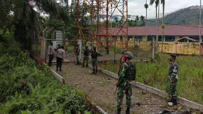 VIVA Militer: Prajurit Raider Khusus TNI siaga di Aceh.