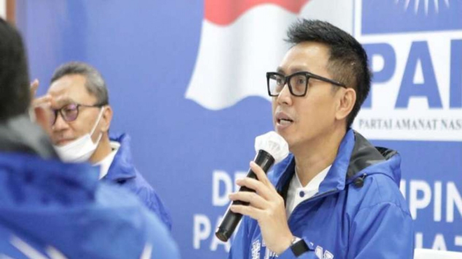 Presidente del DPW PAN DKI Yakarta Eko Hendro Purnomo alias Eko Patrio