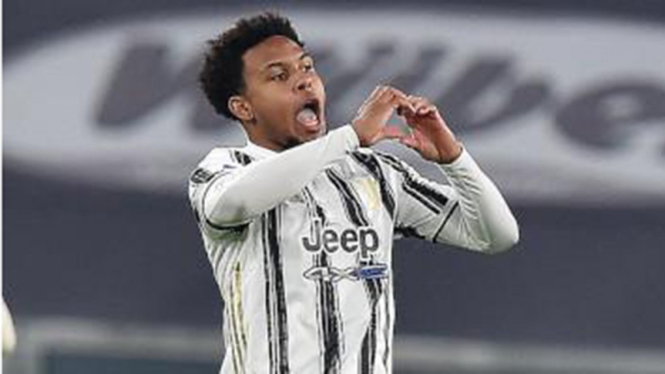 Gelandang Juventus, Weston McKennie.