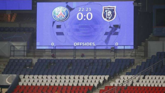 Laga PSG vs Istanbul Basaksehir