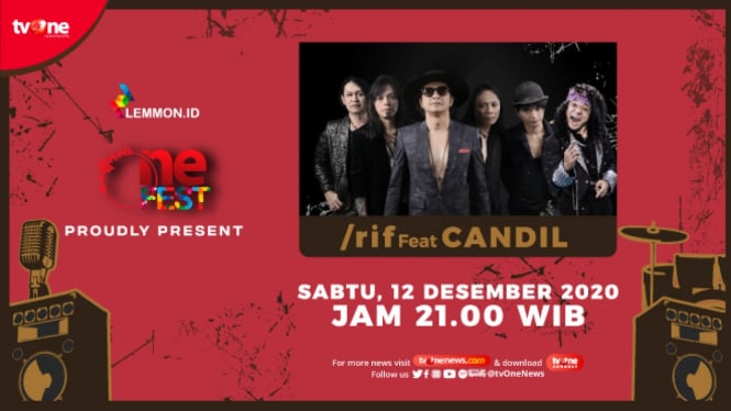 One Fest tvOne, Sabtu (12/12)