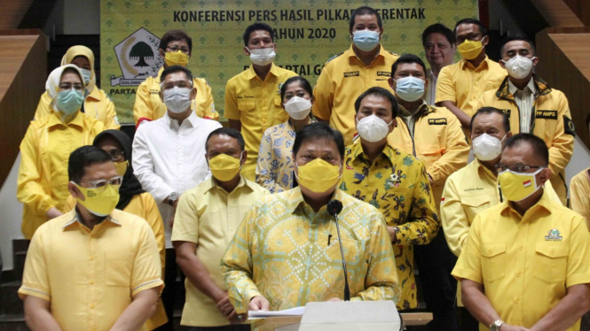 DPP Partai Golkar, Konpres Hasil Pilkada Serentak 2020