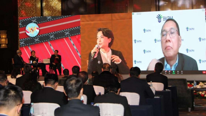 Forum bisnis Indonesia-China di Beijing.