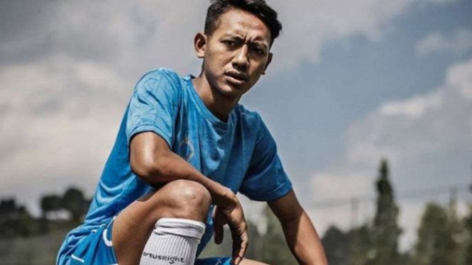 Gelandang Persib Bandung, Beckham Putra Nugraha.