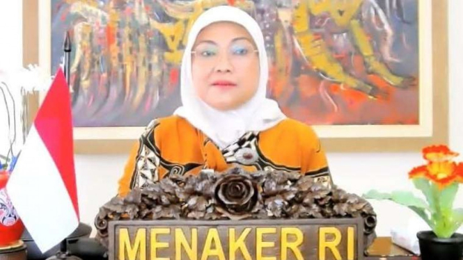 Menteri Ketenagakerjaan Ida Fauziyah.