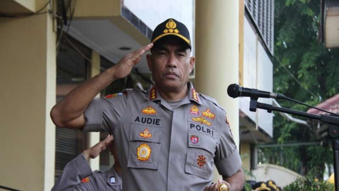 Kapolres Jakarta Barat Komisaris Besar Audie Latuheru