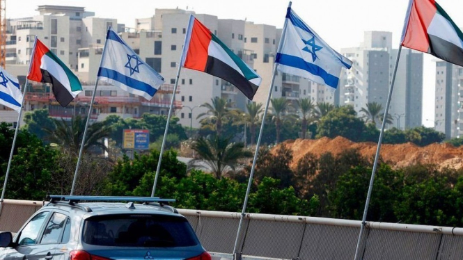 Negara yang normalkan hubungan dengan Israel. Getty Images via BBC Indonesia
