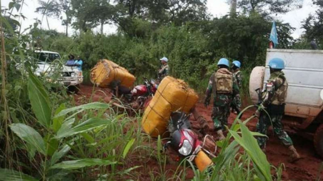 VIVA Militer: Pasukan Perdamaian Satgas TNI Konga Monusco di Kongo