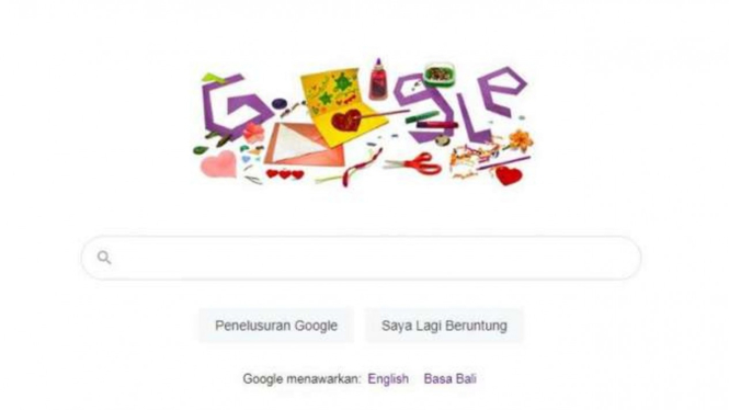 Google Doodle Hari Ibu.