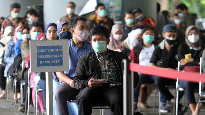 Rapid Test Antigen untuk Penumpang Kereta Jarak Jauh