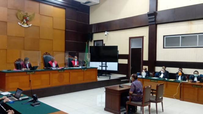 Sidang vonis Djoko Tjandra.