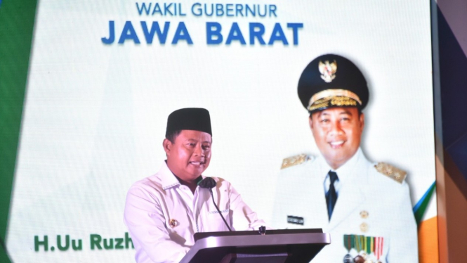 Wakil Gubernur Jawa Barat, Uu Ruzhanul Ulum.