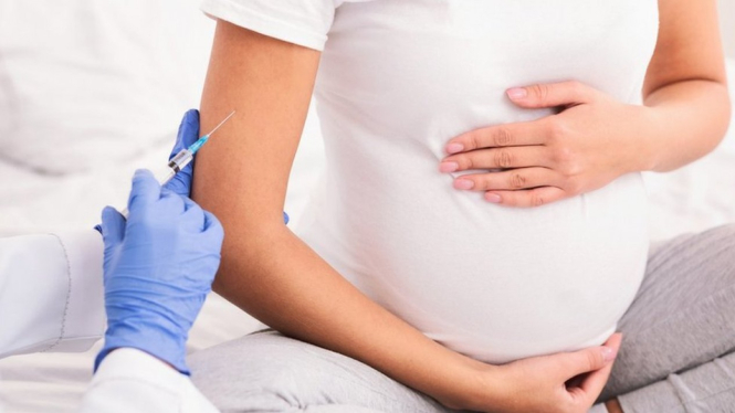 Ibu hamil biasanya dikecualikan dari uji klinik vaksin dan obat.-Prostock-Studio via BBC Indonesia