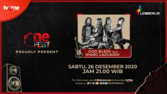 Obati Rindu, One Fest Sabtu Ini Hadirkan Band Legendaris God Bless