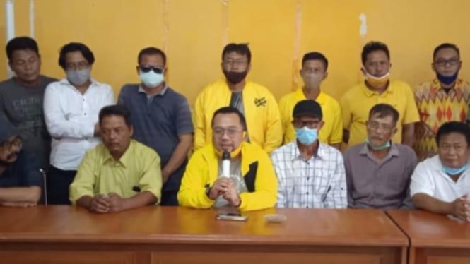 Para Ketua Pimpinan Kecamatan (PK) Partai Golkar se-Indramayu.