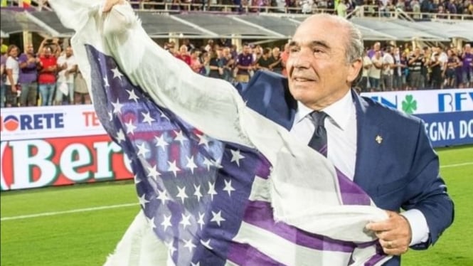 Presiden Fiorentina, Rocco Benito Commisso. 