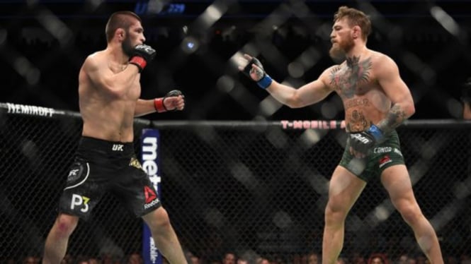 Duel Khabib Nurmagomedov versus Conor McGregor di UFC 229
