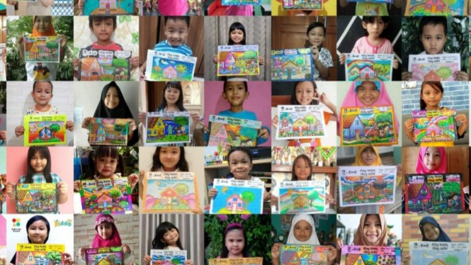 Ratusan anak Indonesia yang memiliki talenta seni dan lukis .
