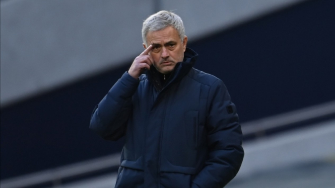 Manajer Tottenham, Jose Mourinho. 