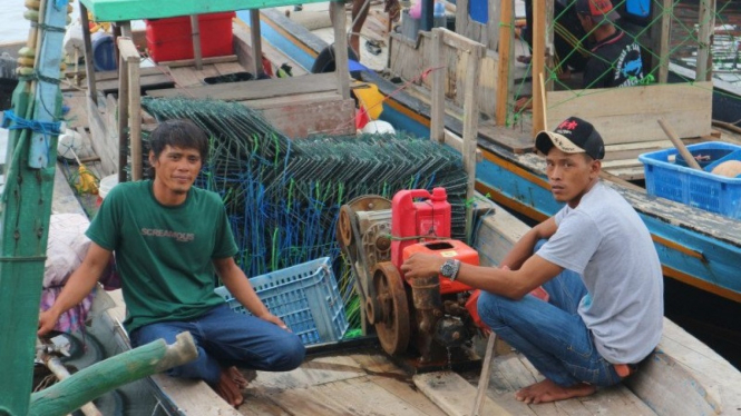Nelayan dengar jatuhnya Sriwijaya Air