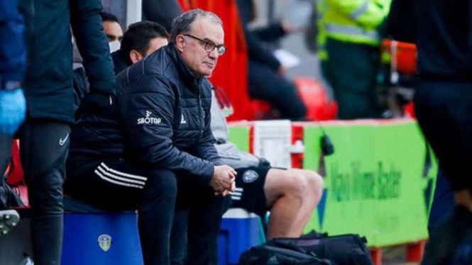 Manajer Leeds United, Marcelo Bielsa.