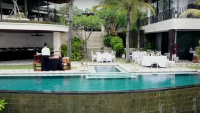 Villa mewah Irwan Mussry di Bali.