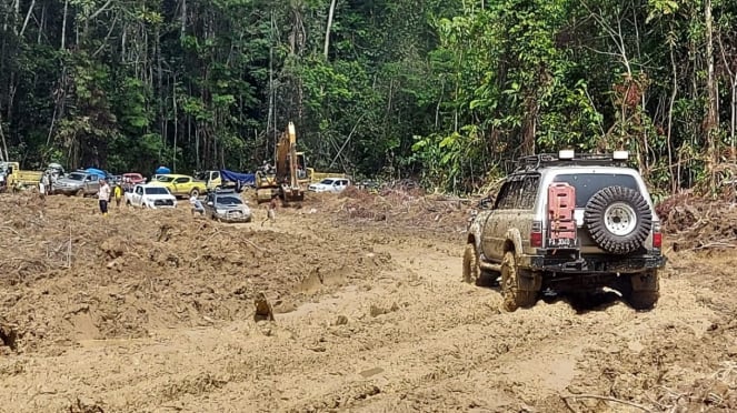 Jalan Trans Papua ruas Jayapura-Wamena