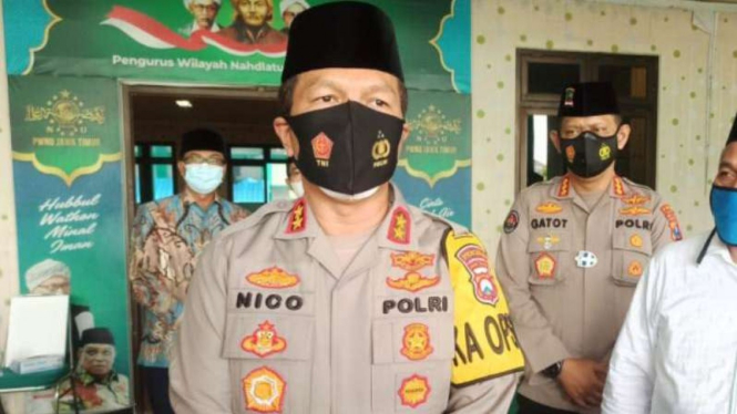 Kepala Kepolisian Daerah Jawa Timur Inspektur Jenderal Polisi Nico Afinta.