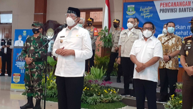 Gubernur Banten, Wahidin Halim.