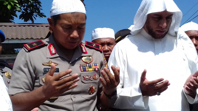 Syekh Ali Jaber saat mengunjungi Lombok pada 2016