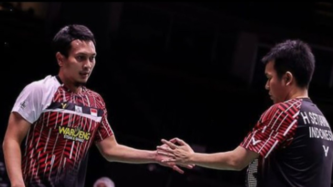 VIVA Bulutangkis: Ganda putra Indonesia, Mohammad Ahsan/Hendra Setiawan.