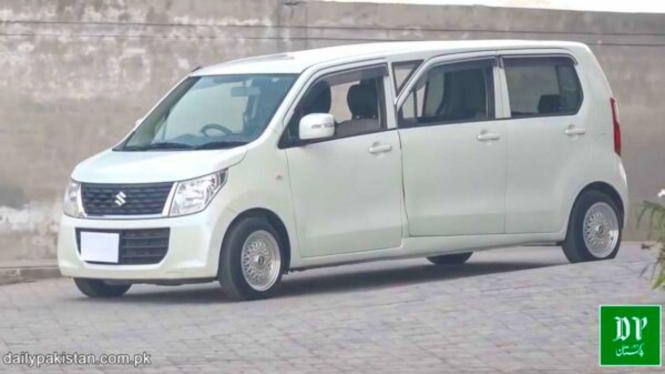 Suzuki Wagon R dimodifikasi jadi limusin