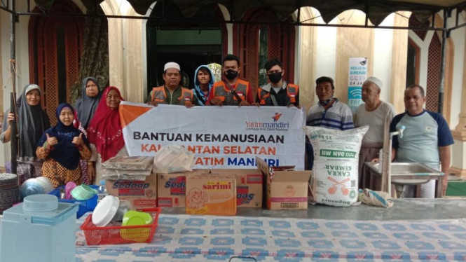 Yatim Mandiri Samarinda merespon cepat atas terjadinya banjir yang melanda 7 kabupaten di Kalimantan Selatan, yakni dengan mengirim bantuan logistik pangan untuk pengungsi terdampak musibah banjir tersebut