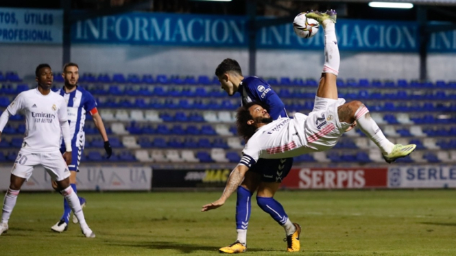 Pertandingan Alcoyano vs Real Madrid di Copa del Rey