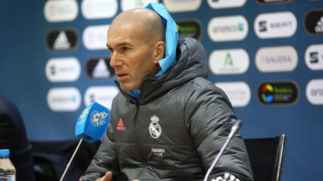 Pelatih Real Madrid, Zinedine Zidane