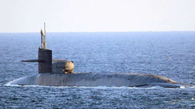 VIVA Militer: Kapal selam rudal jelajah nuklir AS, USS Georgia (SSGN-729)