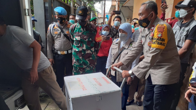 44 ribu dosis vaksin COVID-19 Sinovac tiba di Tangerang