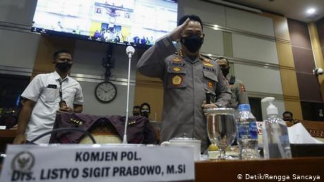 Komjen Pol Listyo Sigit Prabowo