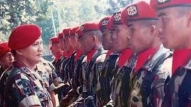 VIVA Militer: Prabowo Subianto saat menjadi Danjen Kopassus TNI Angkatan Darat