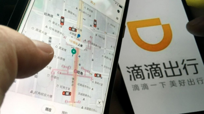 Aplikasi taksi online Didi Chuxing