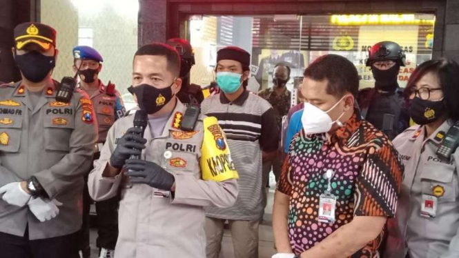 Pelaku pemukulan tim pemakaman COVID-19 ditangkap Polresta Malang Kota