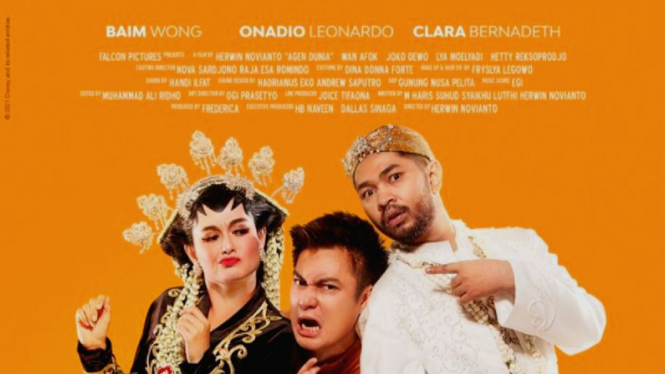 Film baru Baim Wong dan Onadia Leonardo, Agen Dunia