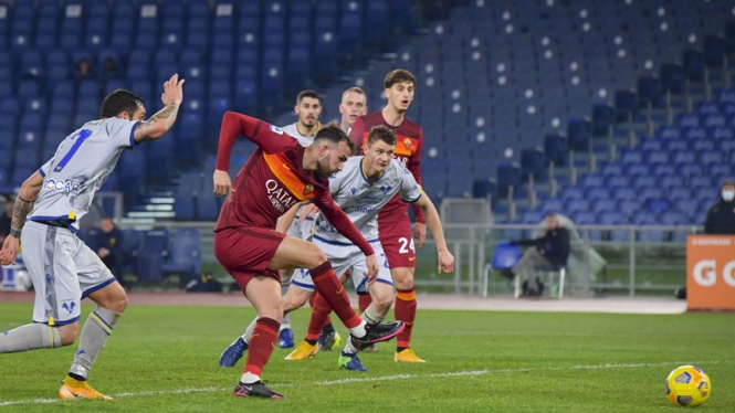 Pertandingan AS Roma vs Hellas Verona