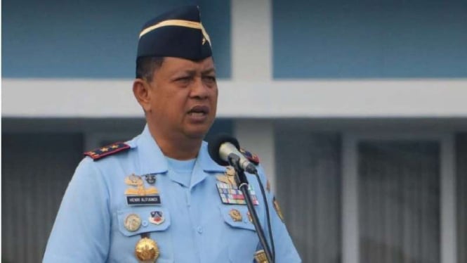 Kepala Badan SAR Nasional yang baru Marsekal Muda TNI Henri Alfiandi