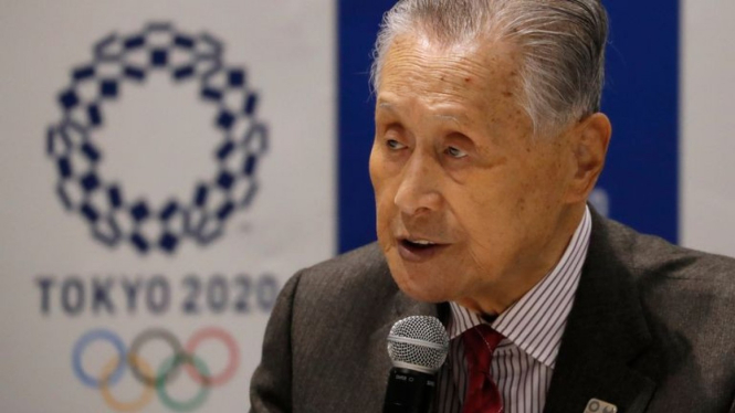 Presiden panitia penyelenggara Olimpiade Tokyo, Yoshiro Mori.