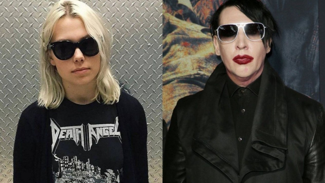 Phoebe Bridgers dan Marilyn Manson.