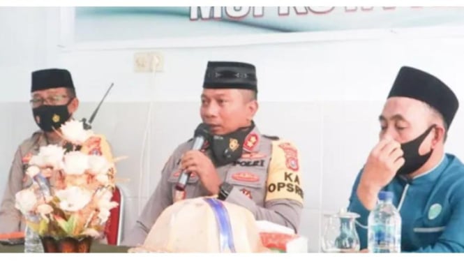 Foto Kapolres Kendari AKBP Didik Erfianto Bersama MUI Kota Kendari