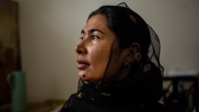 Wanita Uighur Tursunay Ziawudun. BBC Indonesia